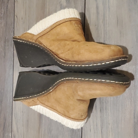 UGG Australia Gael Mules Clogs Chestnut Suede SN/1934 US 9 shoes - Picture 4 of 13